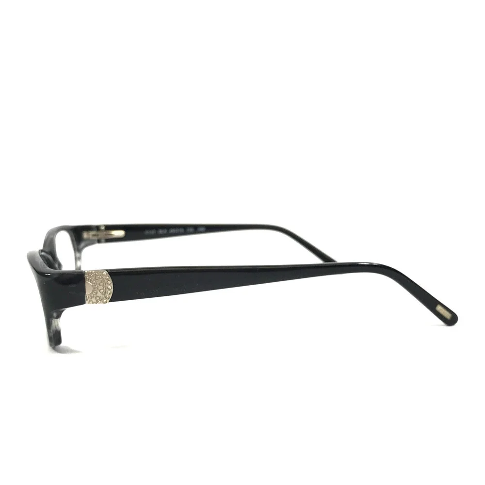 Kay Unger Eyeglasses Frames K147 BLK Shiny Black Cat Eye Full Rim 49-16-135